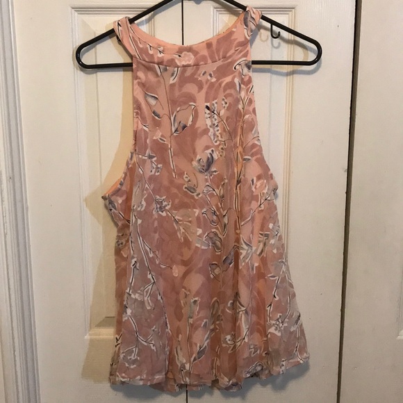 Haute Fox Tops - Haute Fox Pink Floral Blouse